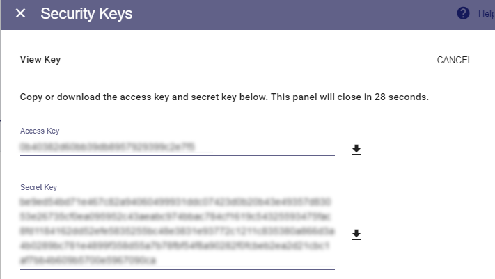 6 - Access Secret Keys